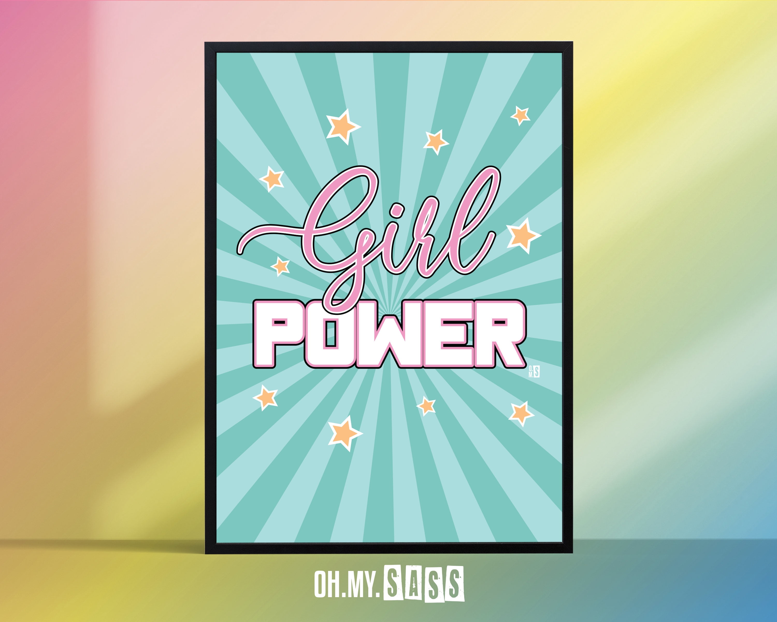 POSTER Girl Power Print | Spice Girls Print | Wall Print | Poster | A4 ...