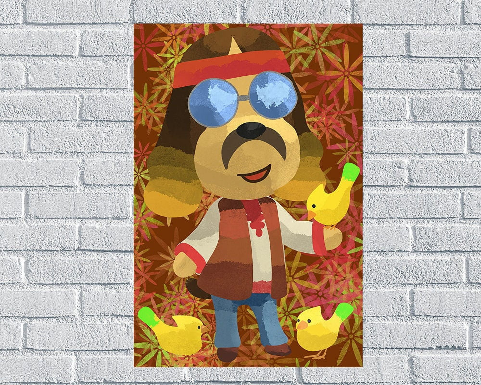 POSTER HARV Animal Crossing New Horizons Harv's Island Villager Poster