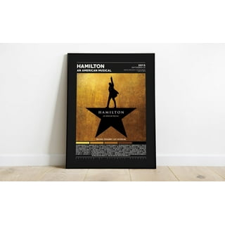 Hamilton musical playbill hotsell