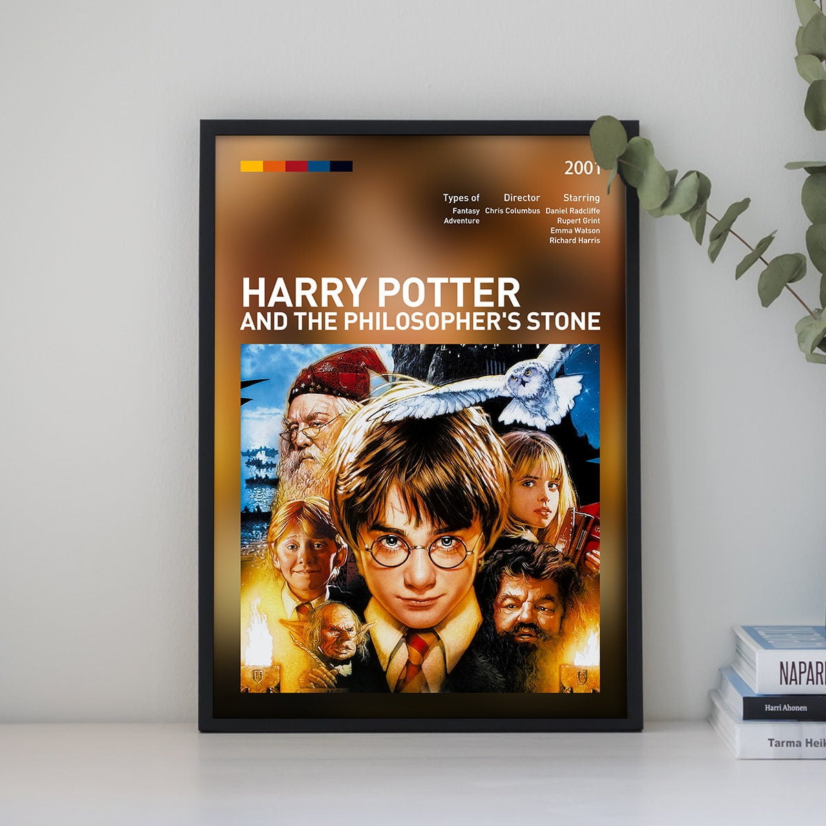 POSTER Harry Potter and the Philosopher's Stone (2001) Movie Poster ...