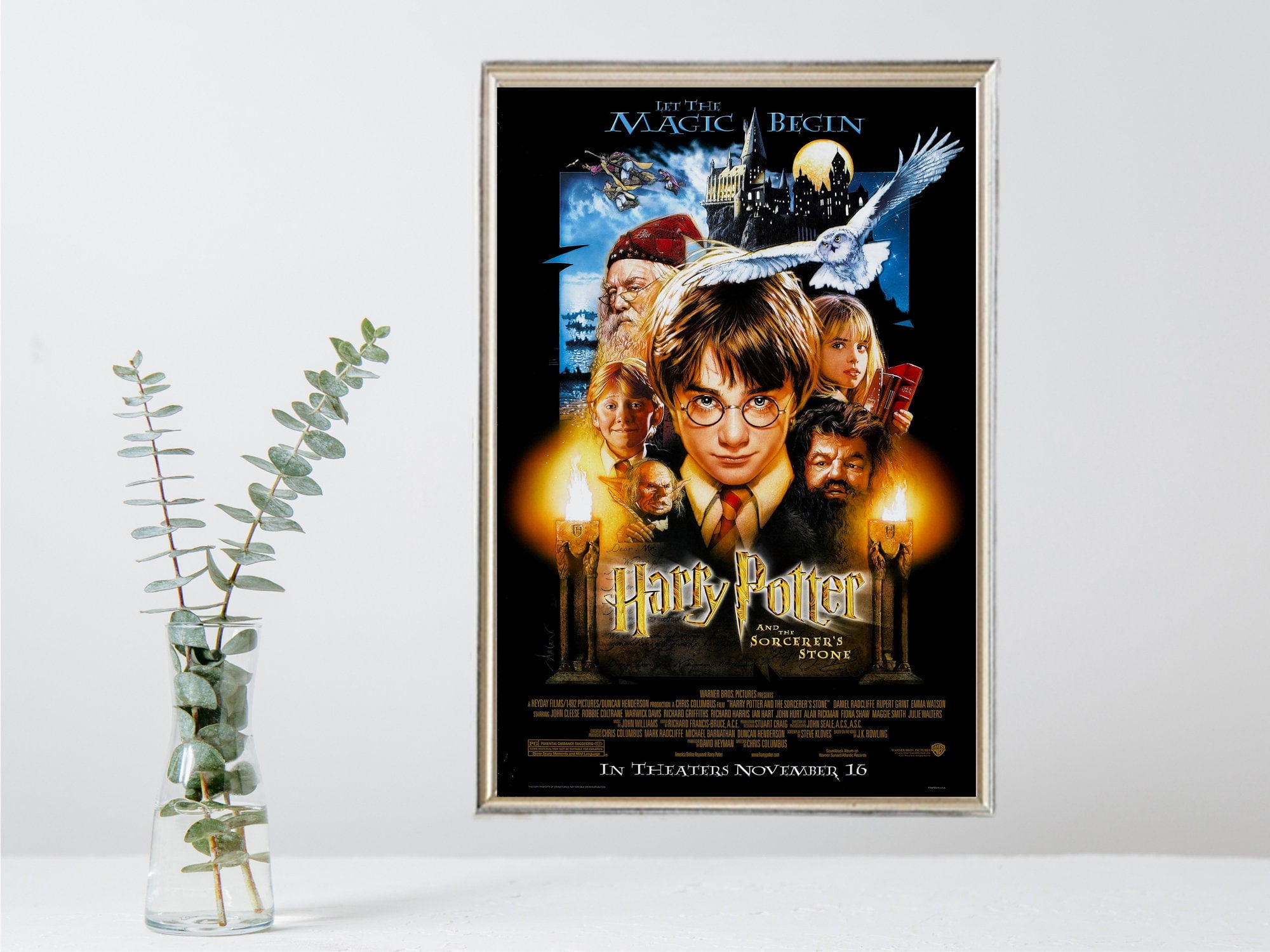 Harry Potter And The Philosopher's Stone Film Poster