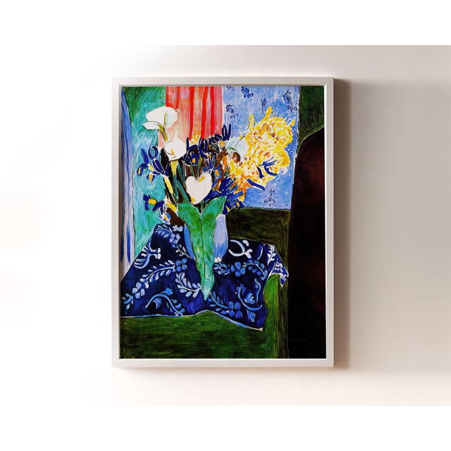 POSTER Henri Matisse Calla Lilies, Irises and MimosasUNFRAMED