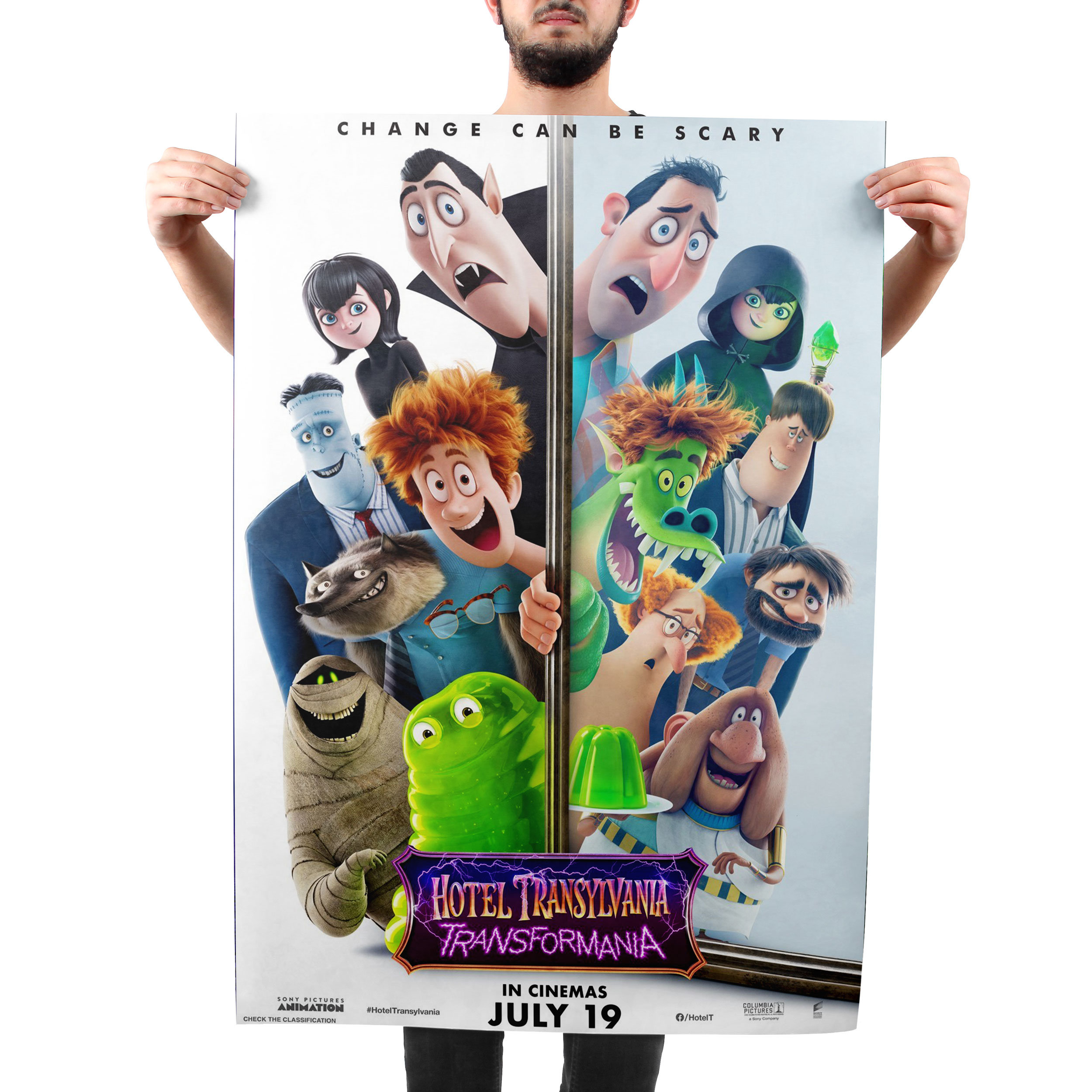 POSTER Hotel Transylvania Transformania Movie Poster, Quality Print
