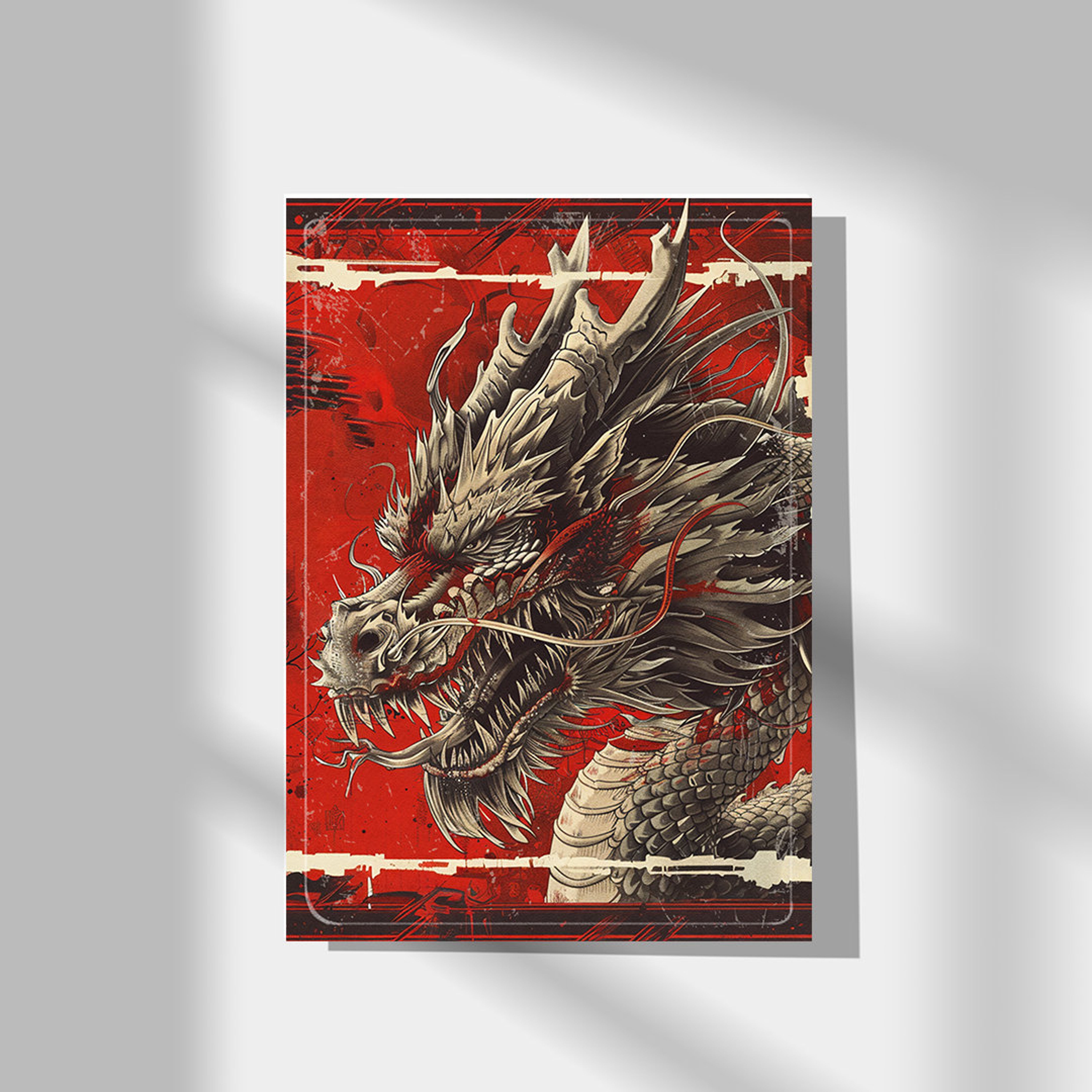 POSTER House Of The Dragon Poster, Game Of Thrones Print, Dragon Poster ...