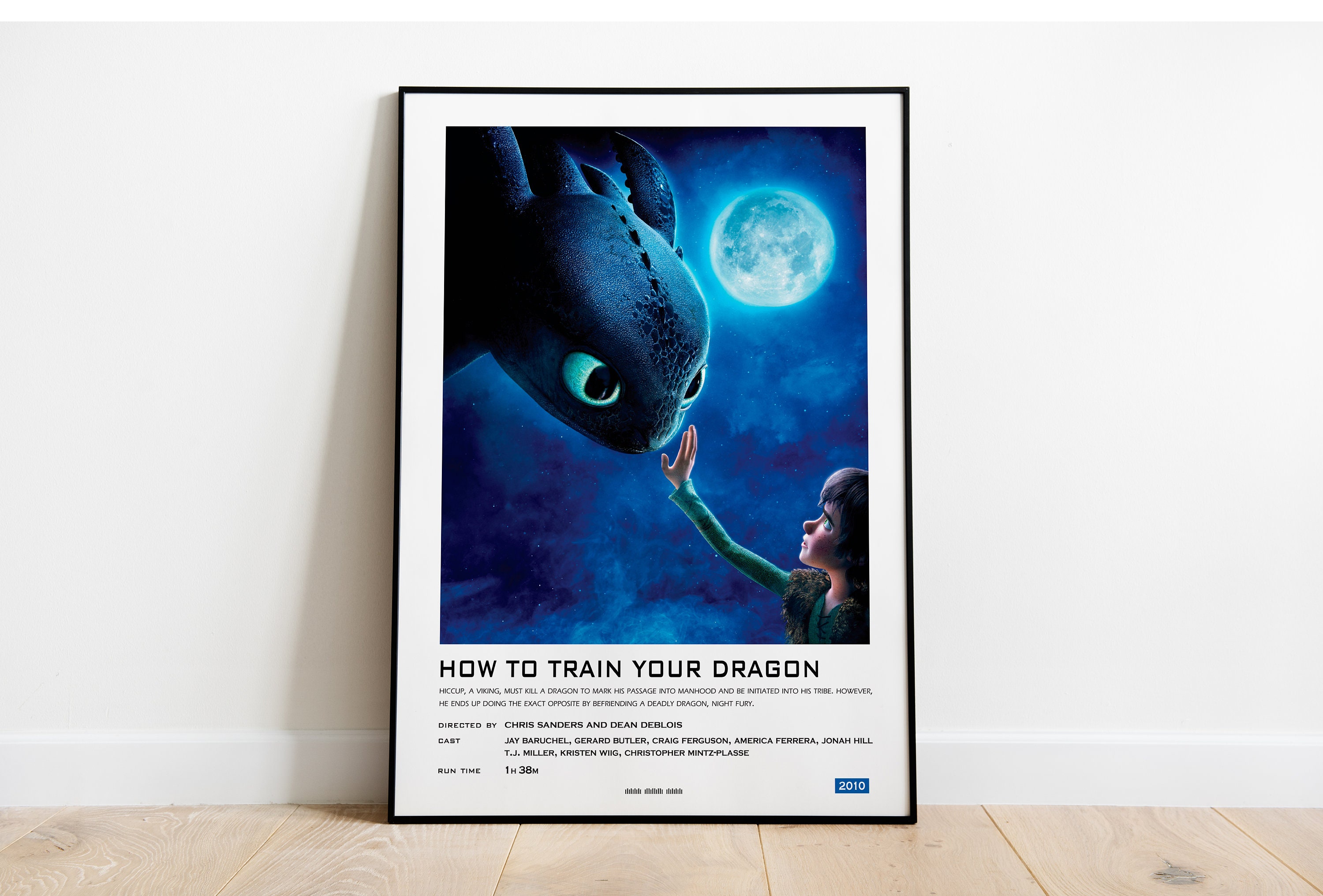 POSTER How To Train Your Dragon movie poster | Wall Art | FILE-UNFRAMED