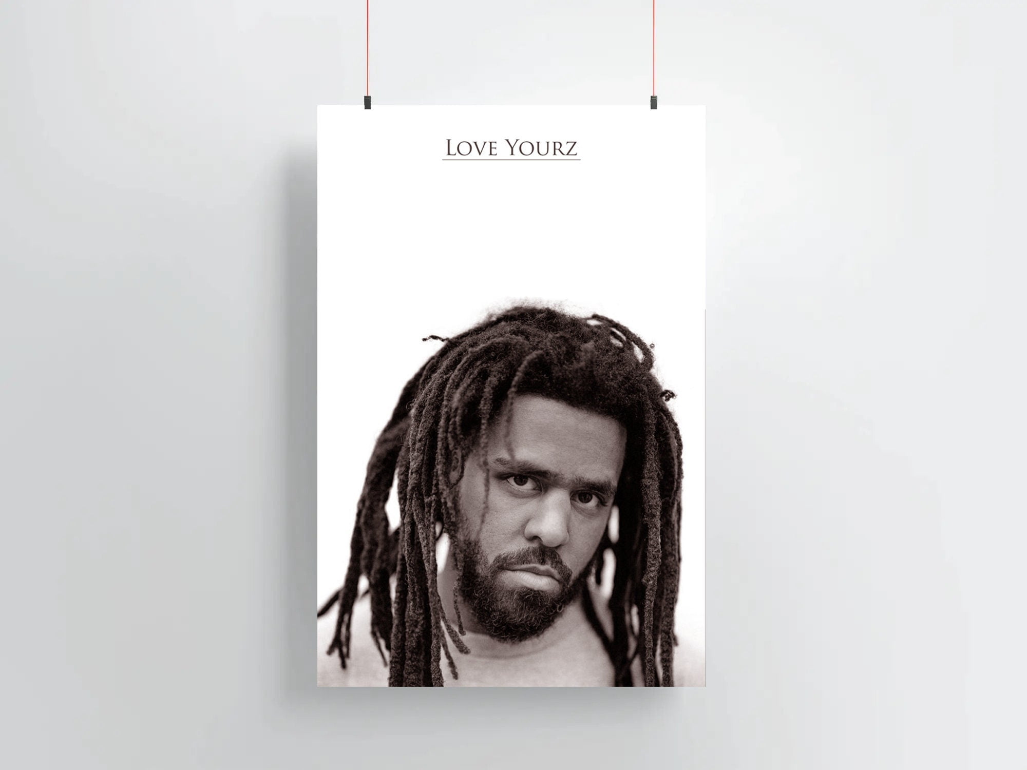 Poster J Cole Love Yourz - Poster | Classic Rap, Hip-Hop Poster With ...