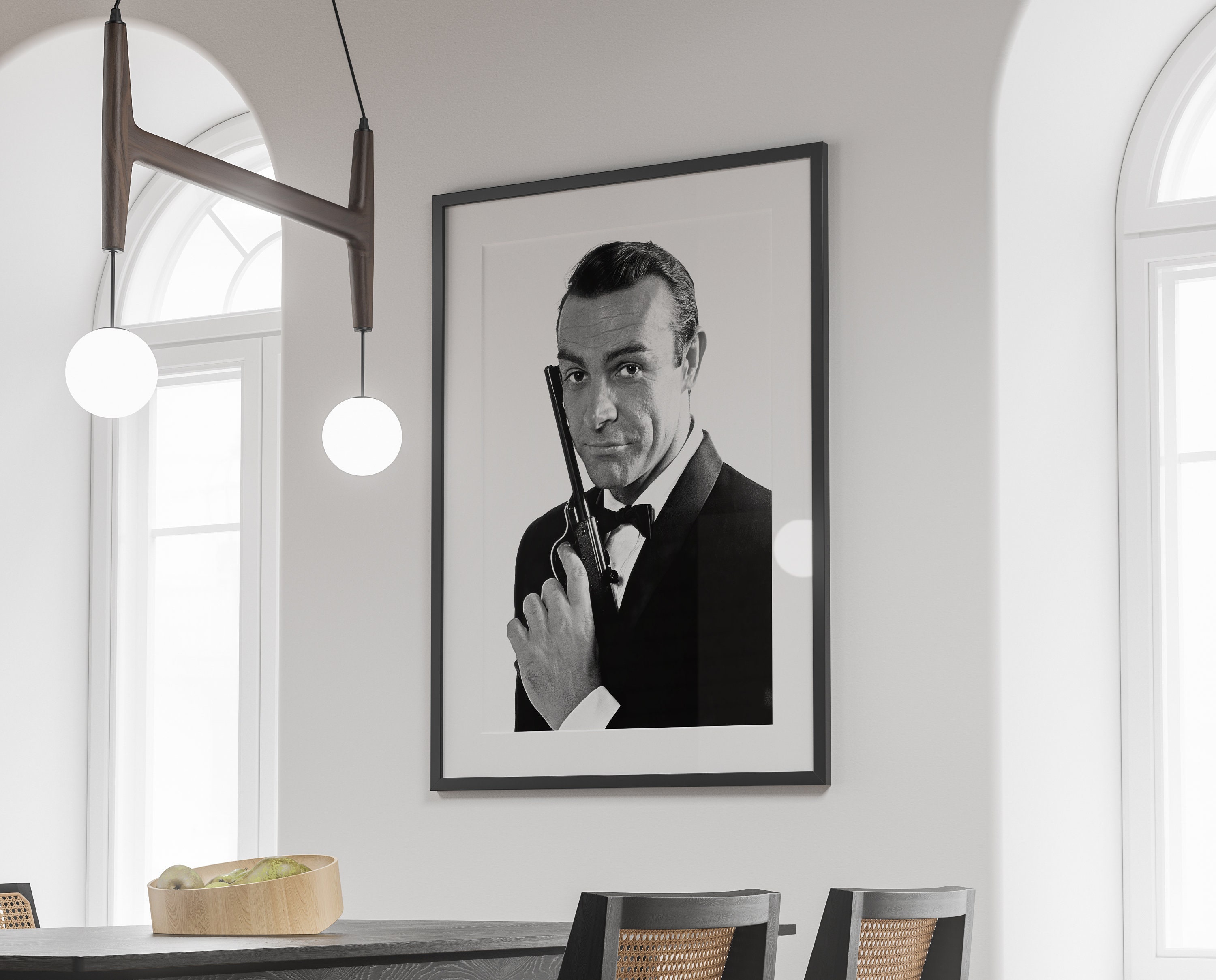 POSTER James Bond Movie Poster, Sean Connery Print, James Bond Art ...
