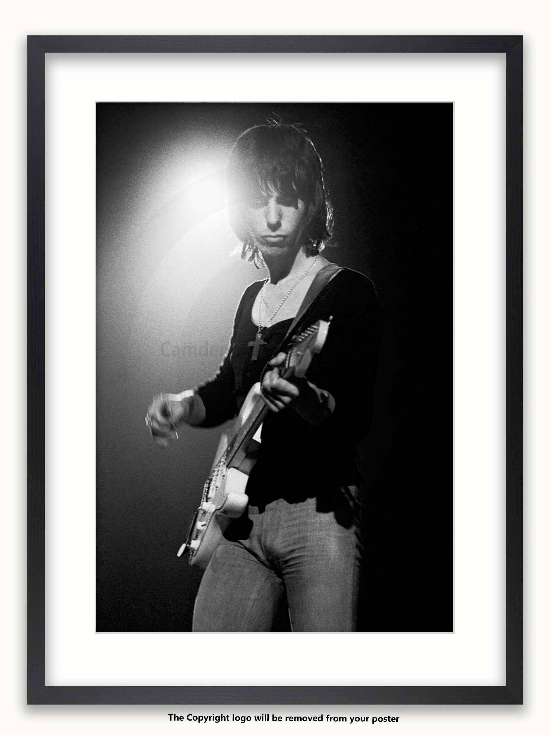 POSTER Jeff Beck Amsterdam 1972UNFRAMED