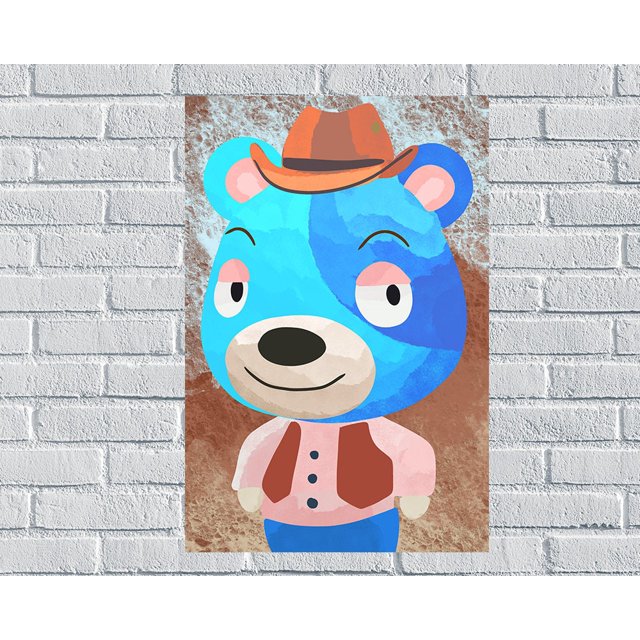 POSTER KODY Animal Crossing New Horizons Harv's Island Villager Poster