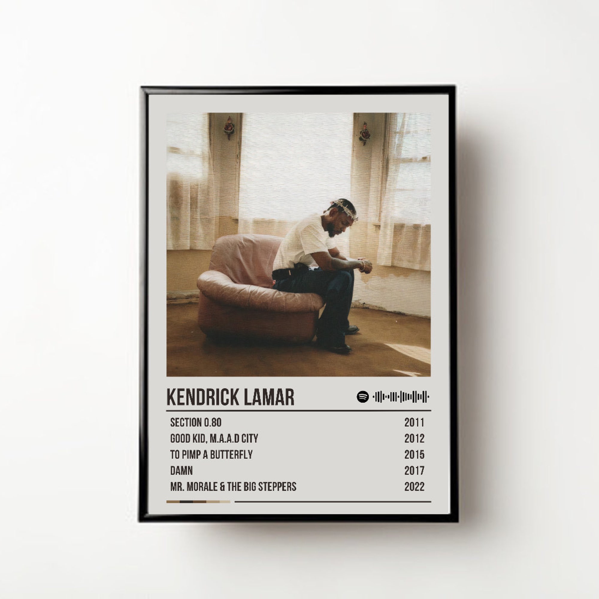 POSTER Kendrick Lamar Poster, Kendrick Lamar Print, Kendrick Lamar
