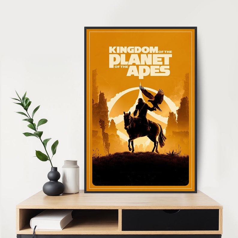 POSTER Kingdom of the of the Apes 2024 Movie Poster Art Room