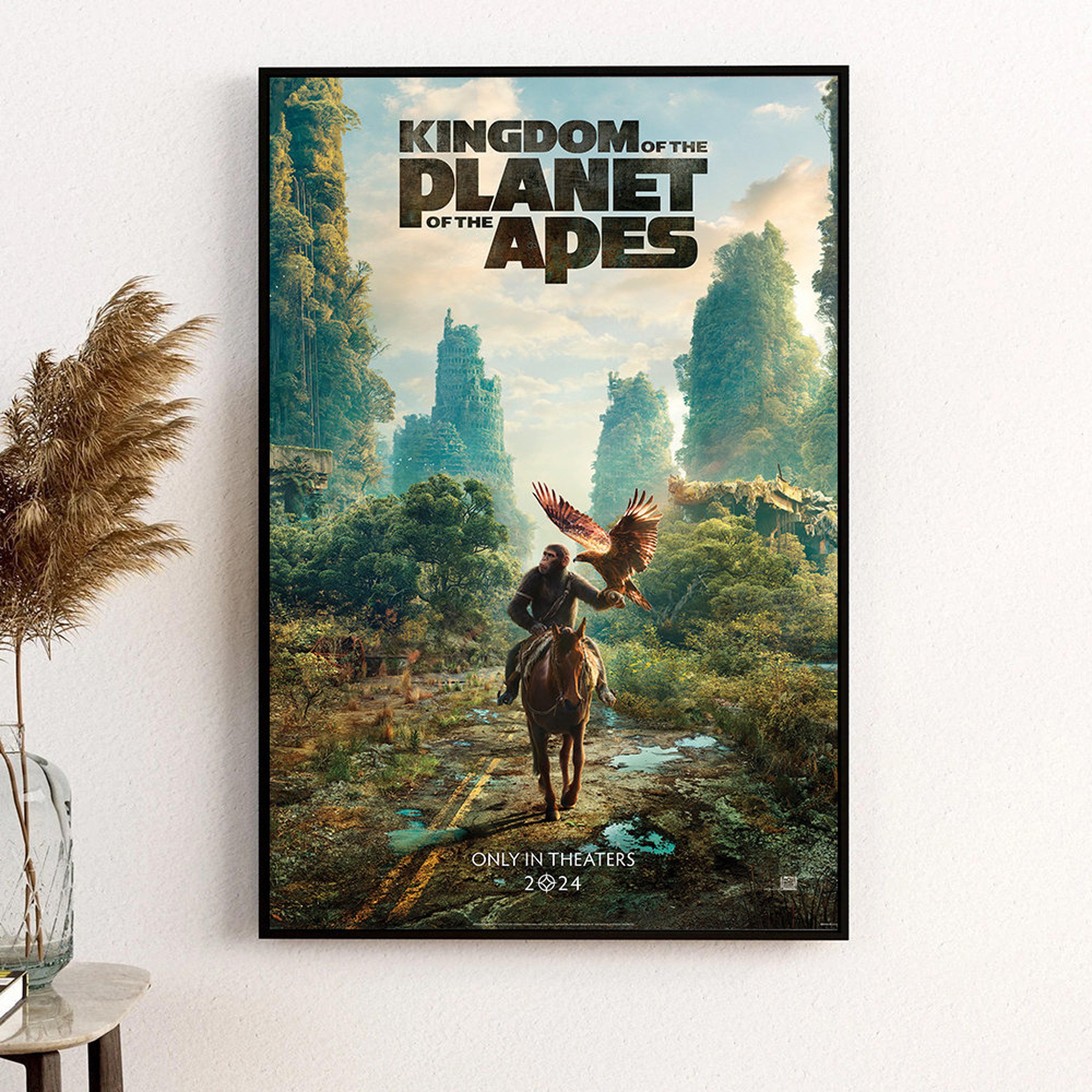 POSTER Kingdom of the of the Apes (2024) Movie Poster, High