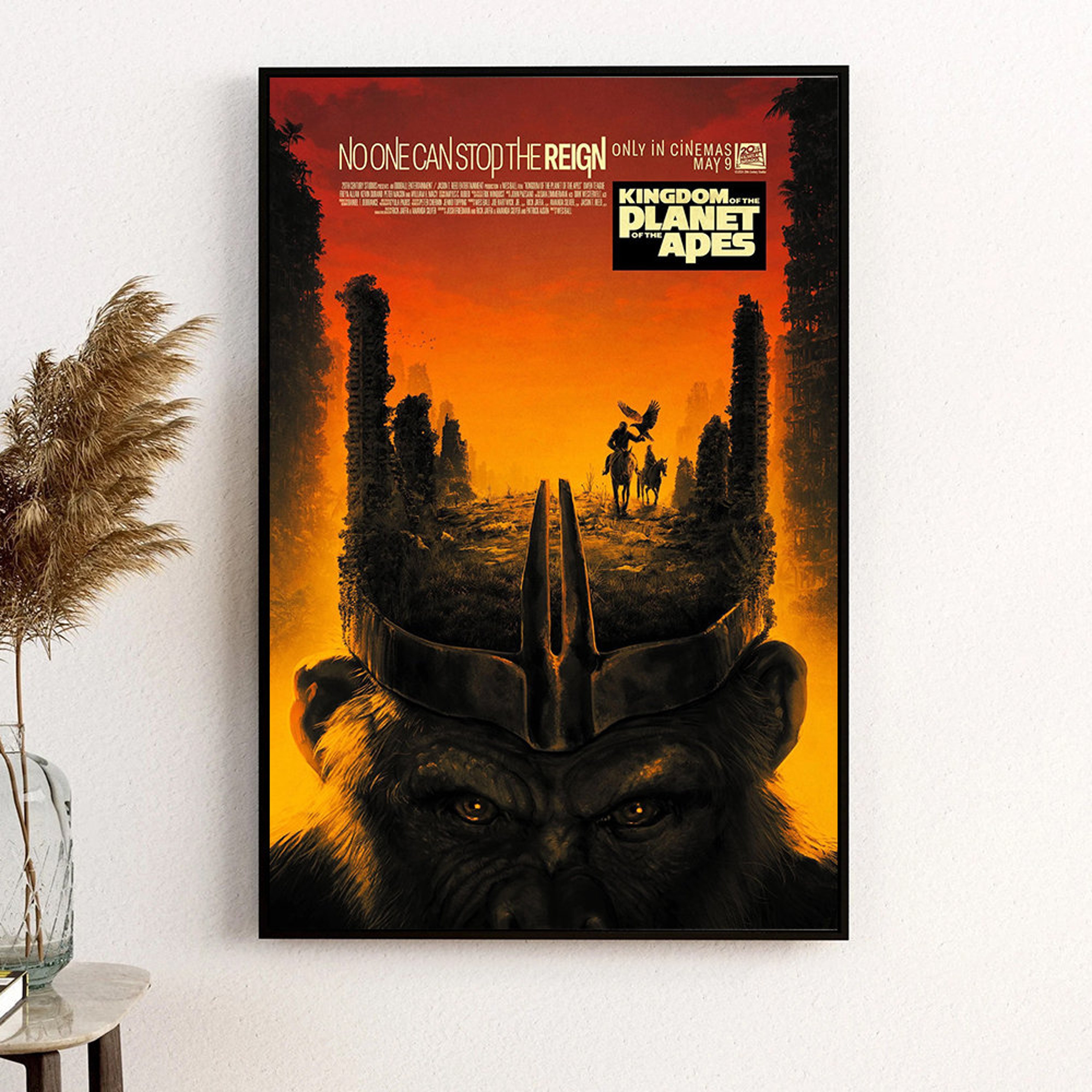 POSTER Kingdom of the of the Apes (2024)Movie Poster, High