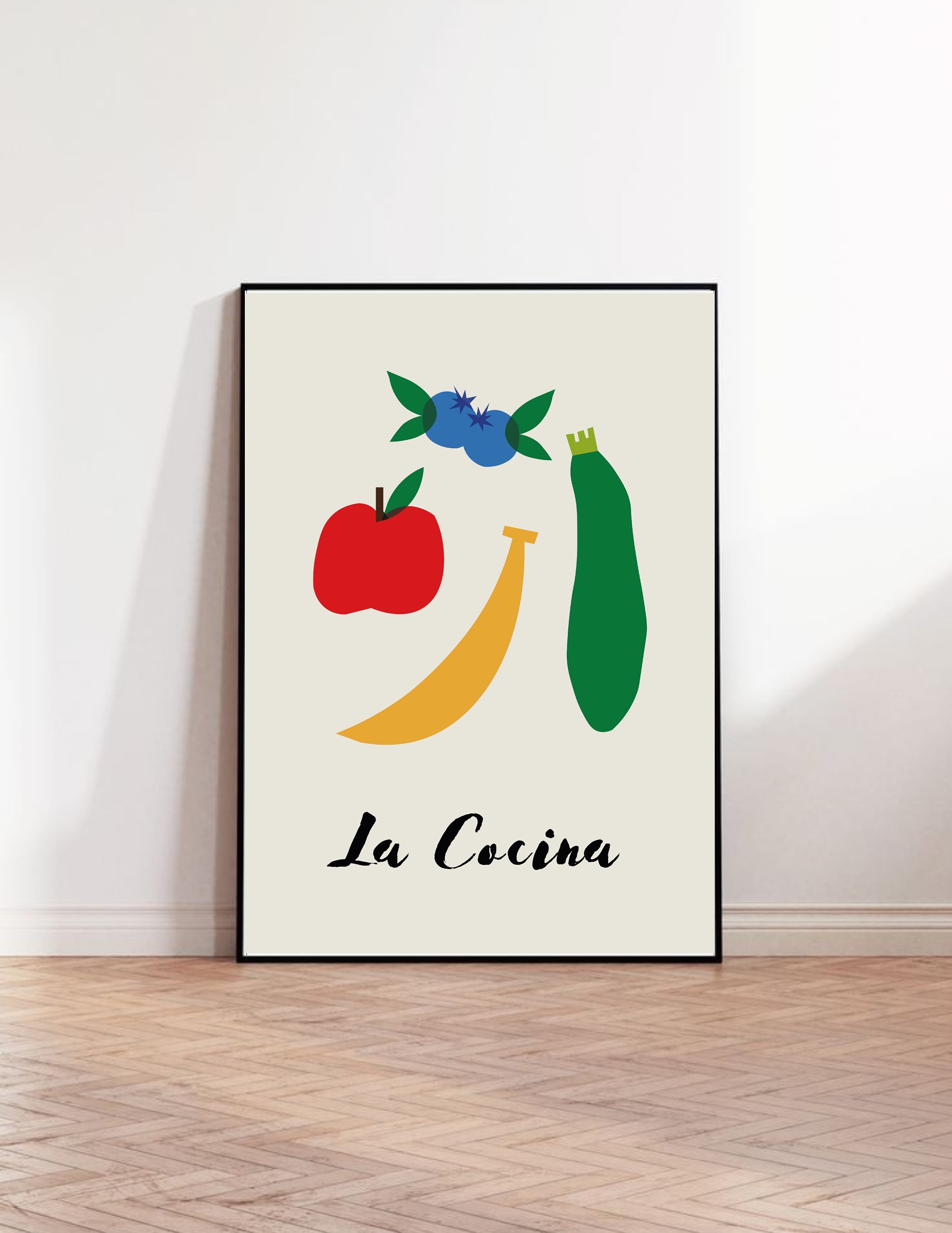 POSTER Kitchen Wall Art Printable Kitchen Poster Food Wall Art Modern ...