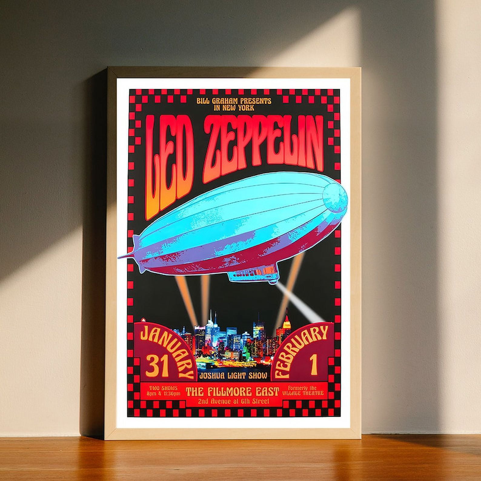 POSTER Led Zeppelin Music Poster, Wall Art Decor, Home Decor, No Frame ...