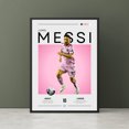 POSTER Leo Messi Poster, Lionel Messi Poster, Football Gift, Sports