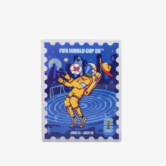 FIFA World Cup 2026 Host City Soccer Poster Magnet - Houston