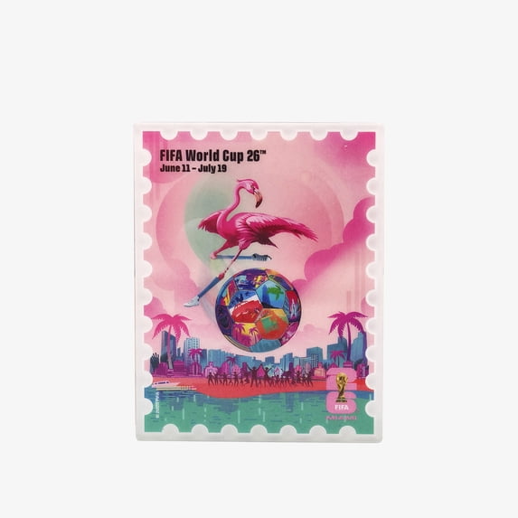FIFA World Cup 2026 Host City Soccer Poster Magnet - Miami