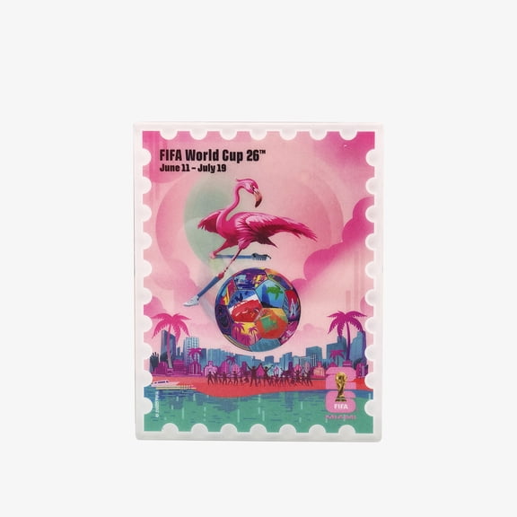 FIFA World Cup 2026 Host City Soccer Poster Magnet - Miami