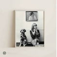 POSTER Marianne Faithfull, actress, singer, iconic Art, Pose Poster 