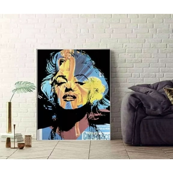 POSTER Marilyn Monroe Wall Art UNFRAMED, 12x18