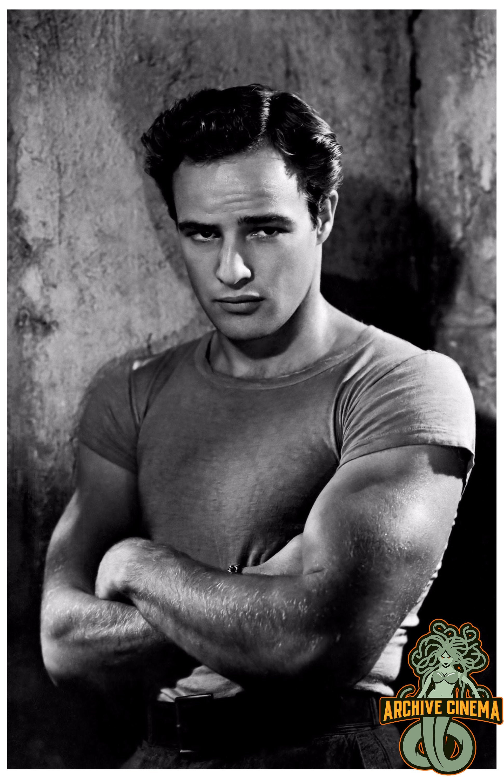 POSTER Marlon Brando -- Deluxe Poster Art Print | Brando in A Streetcar ...
