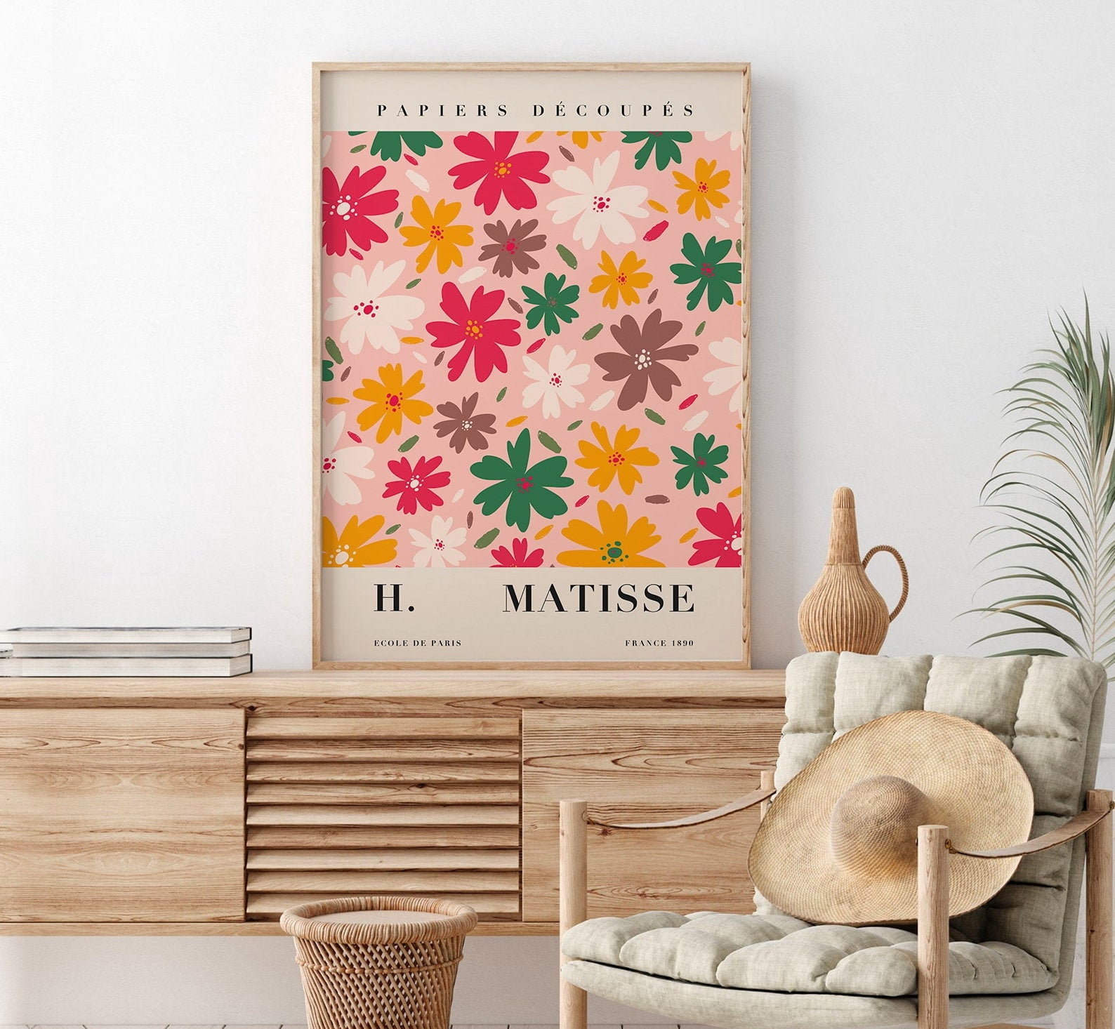 POSTER Matisse Cutout Print, Henri Matisse Poster, Matisse Flower ...