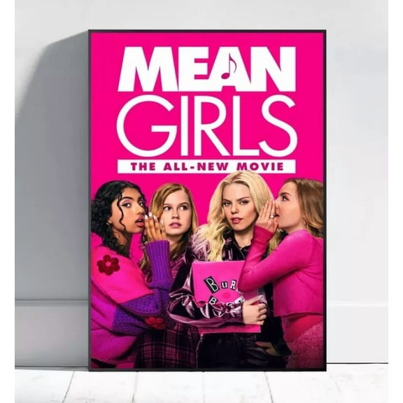 POSTER Mean Girls Poster, Lindsay Lohan Wall Art, Rolled Print UNFRAMED, 12x18