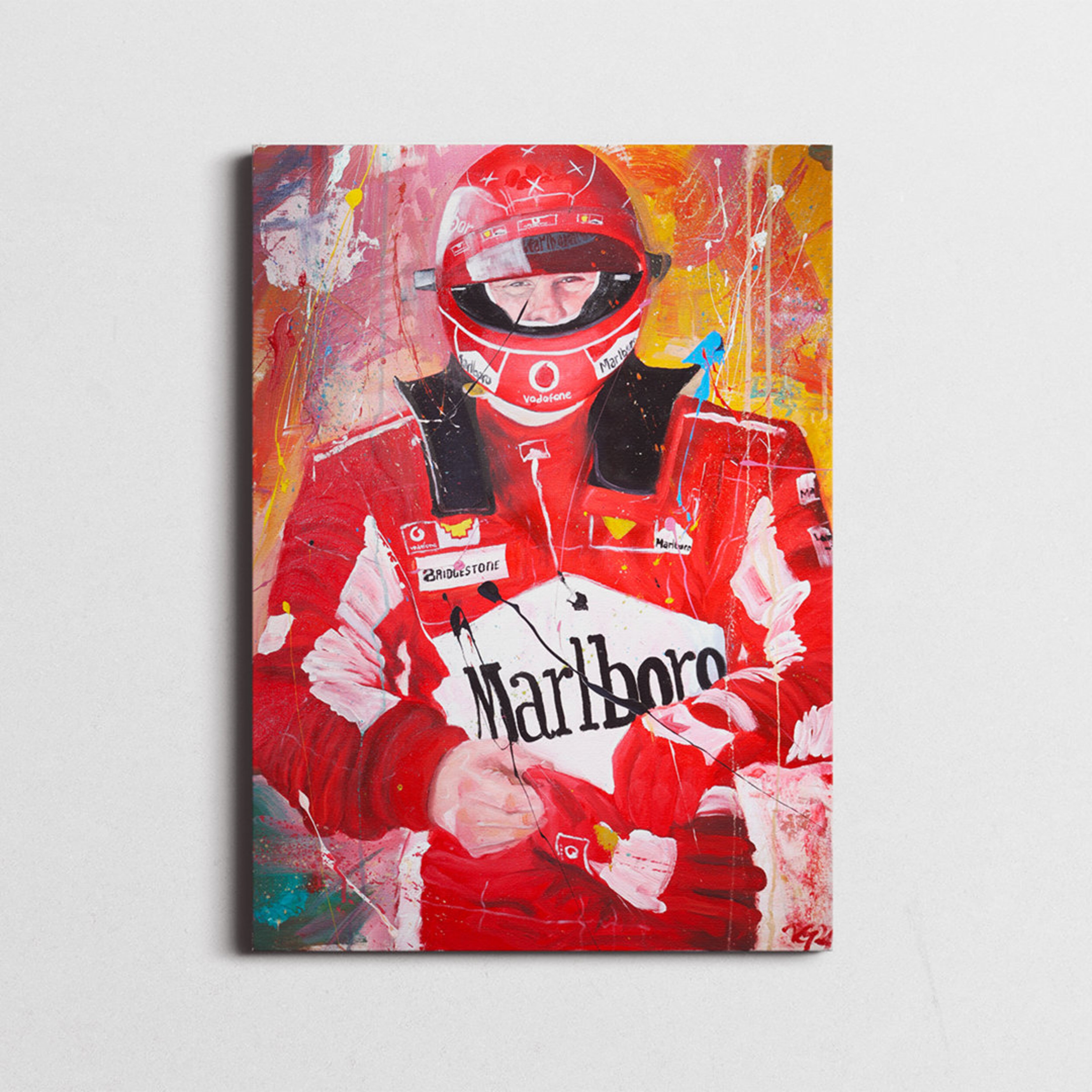 POSTER Michael Schumacher art ,Schumacher poster, michael schumacher ...