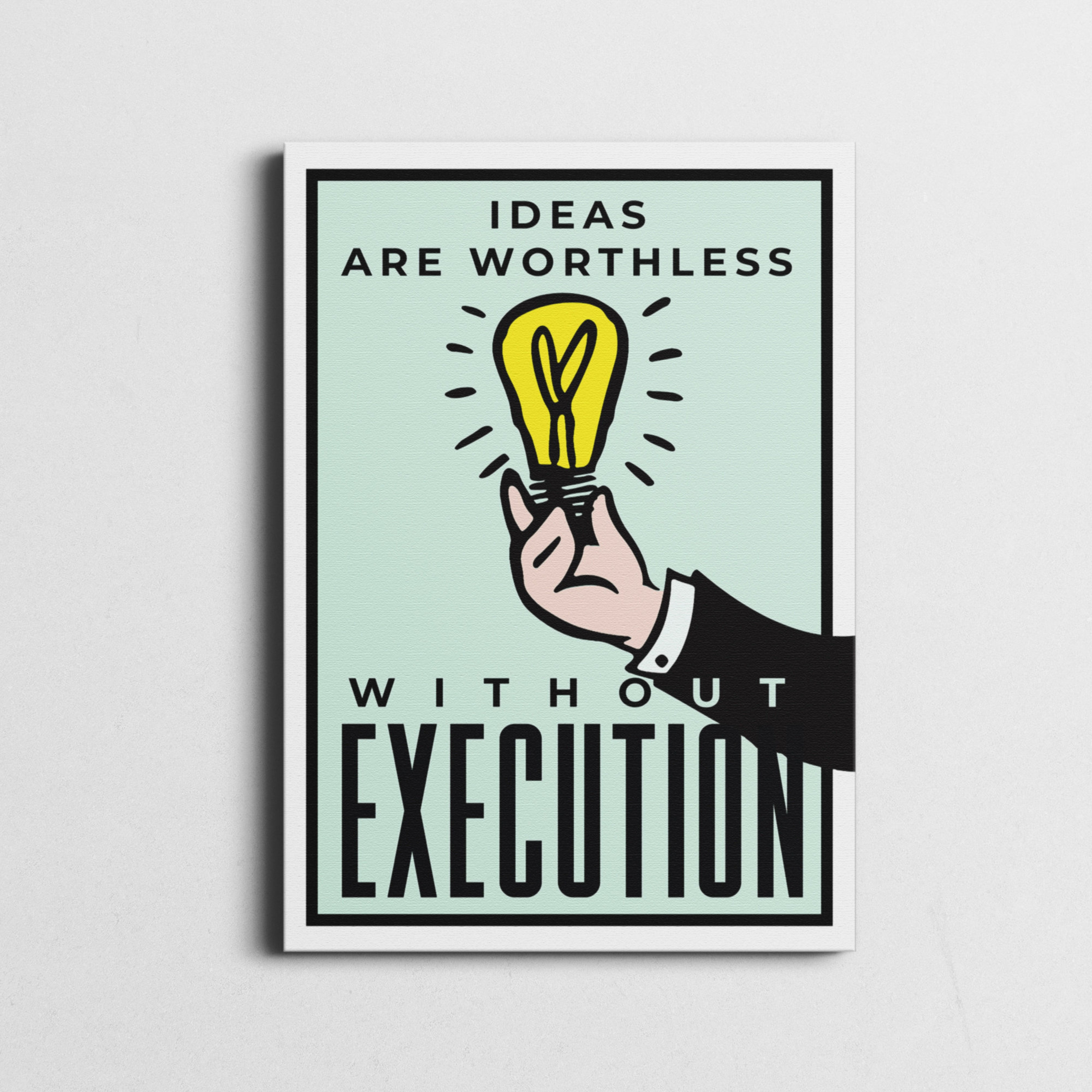 POSTER Monopoly motivational art,Motivational office poster ...