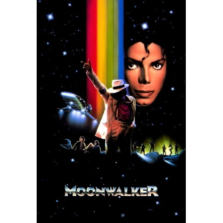POSTER Moonwalker Movie Poster Sign [A] Michael Jackson-24x36-UNFRAMED