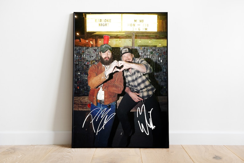 POSTER Wallen & Post Malone Signature Poster UNFRAMED