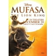 POSTER Mufasa The Lion King 2024 Movie Poster (a) Timon & Pumbaa24x36