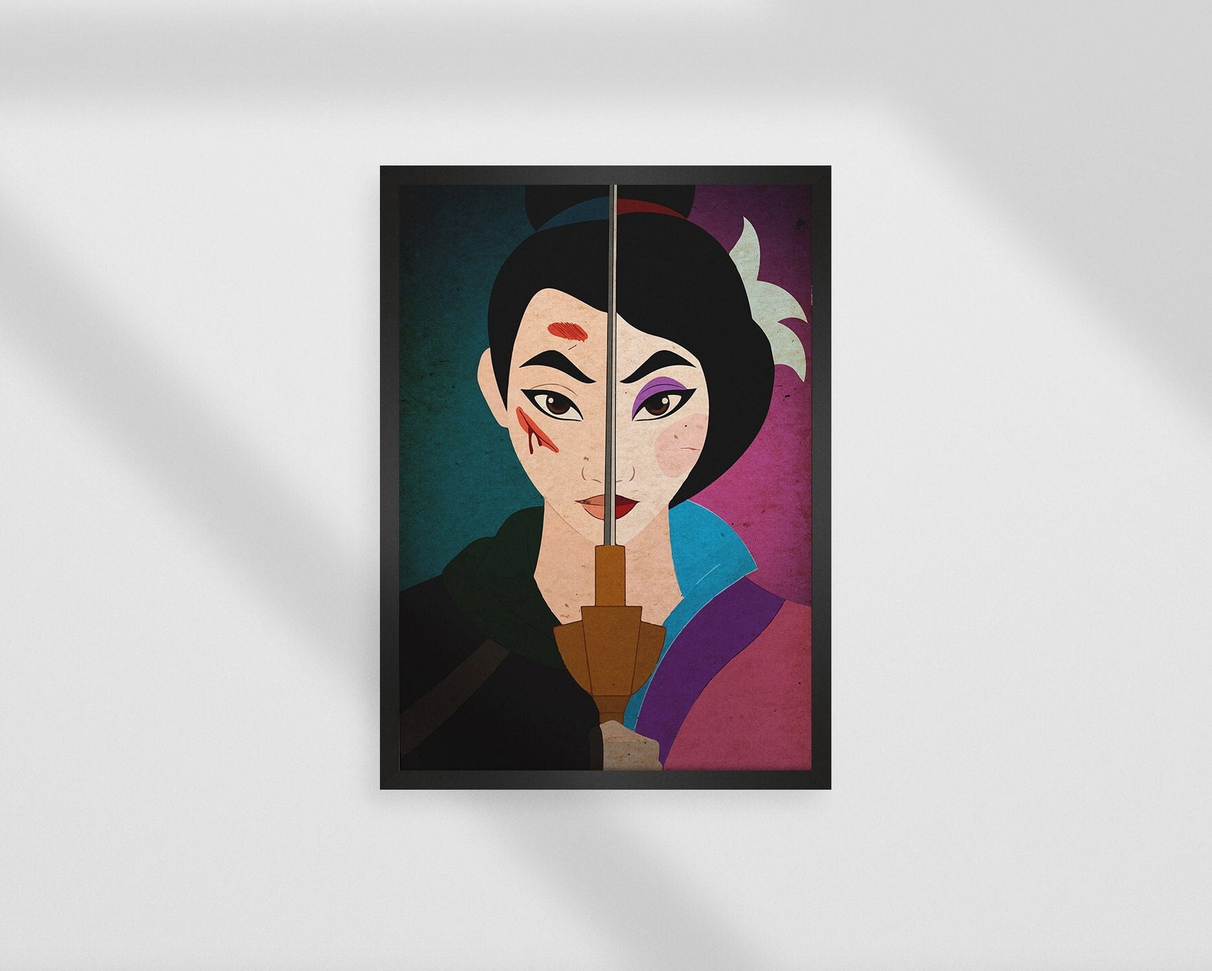 POSTER Mulan Anime, Mulan Art, Mulan Movie Print, Mulan Print, Mulan ...