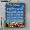 POSTER New Orleans Jazz Festival 2024 Dates Poster24x36UNFRAMED