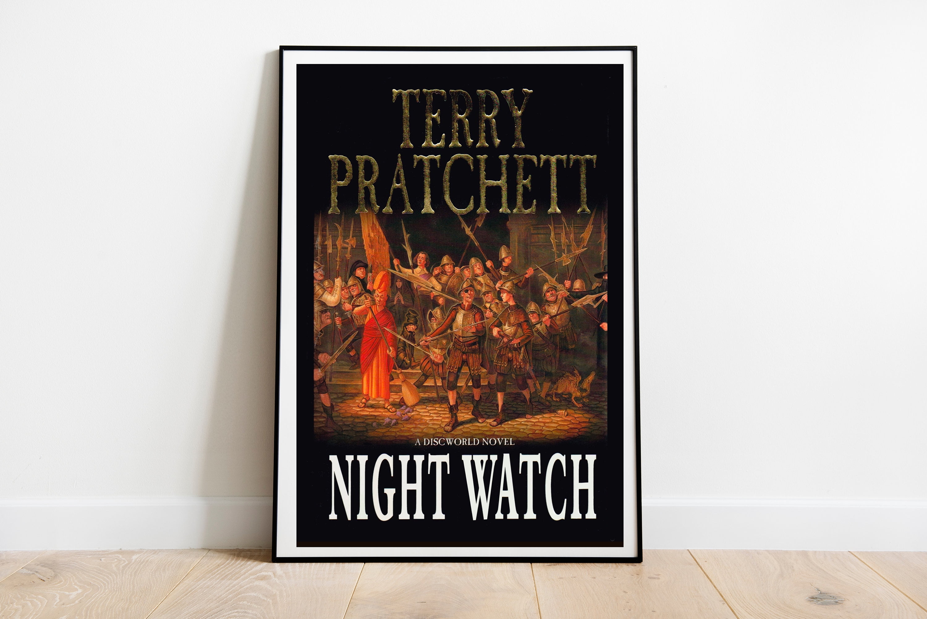 POSTER Night Watch Wall Art |Terry Pratchett, Book Cover, Art Print