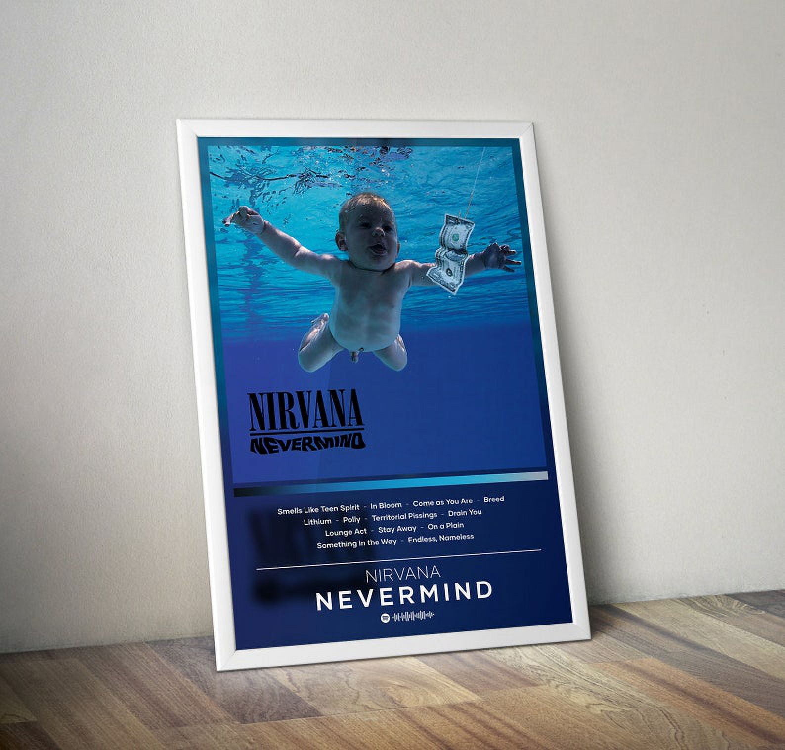 POSTER Nirvana Poster Nevermind Poster Album Poster Print Wall