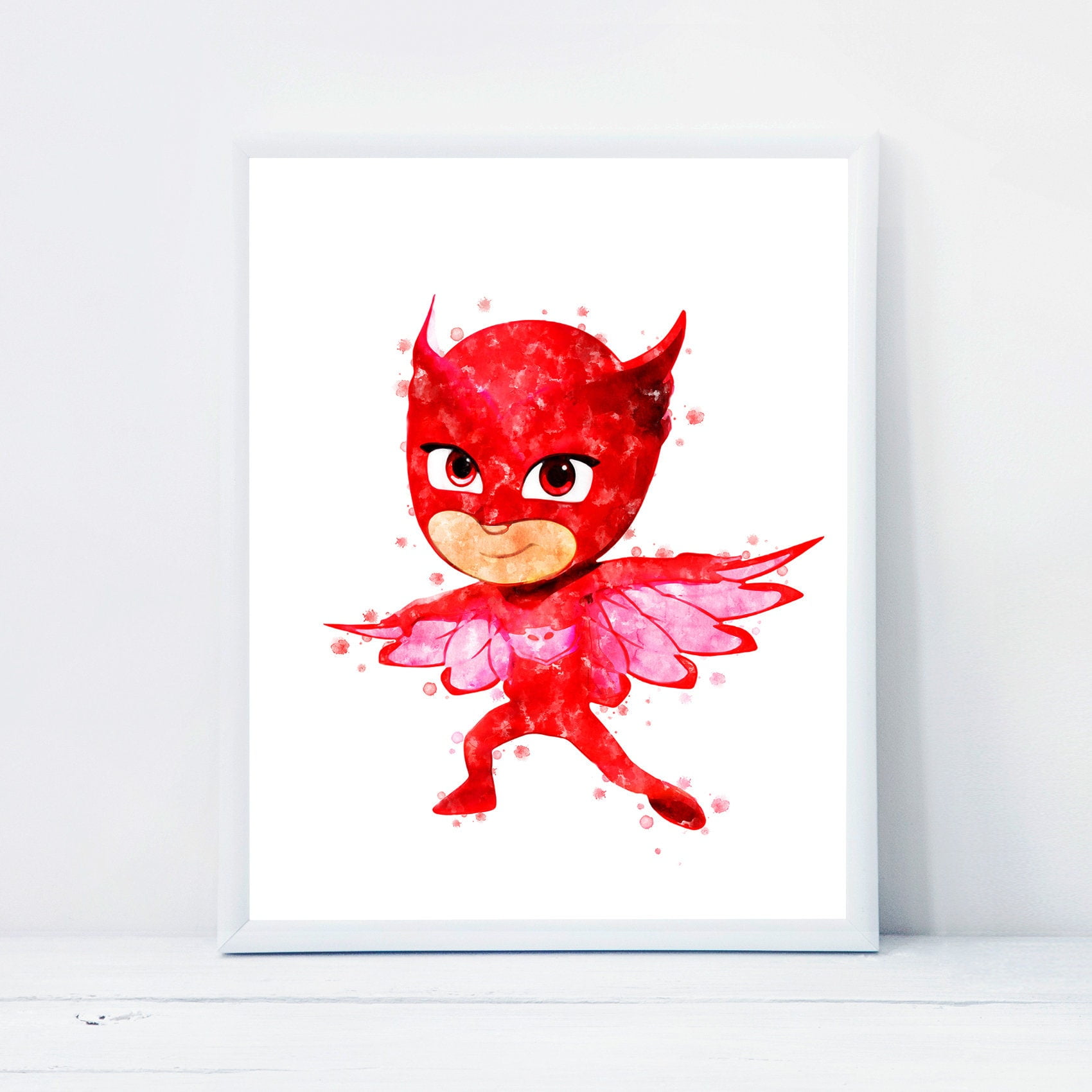 POSTER PJ Masks Owlette Printable Pj Masks Poster PJ Masks Owlette Print Pj Masks Birthday Decor ...