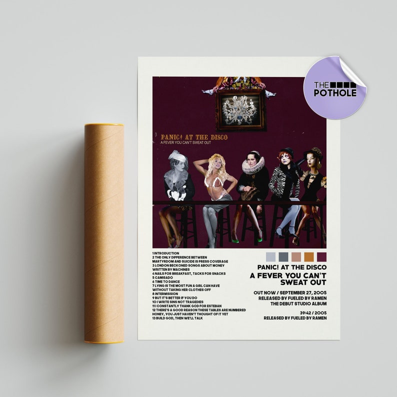 POSTER Panic! At the Disco Posters, A Fever You Can't Sweat Out Poster, Panic! At the Disco ...