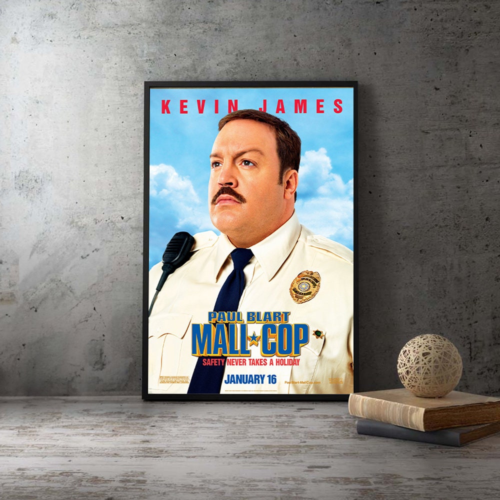 POSTER Paul Blart Mall Cop 2009 Movie Premium Poster,Music Poster ...