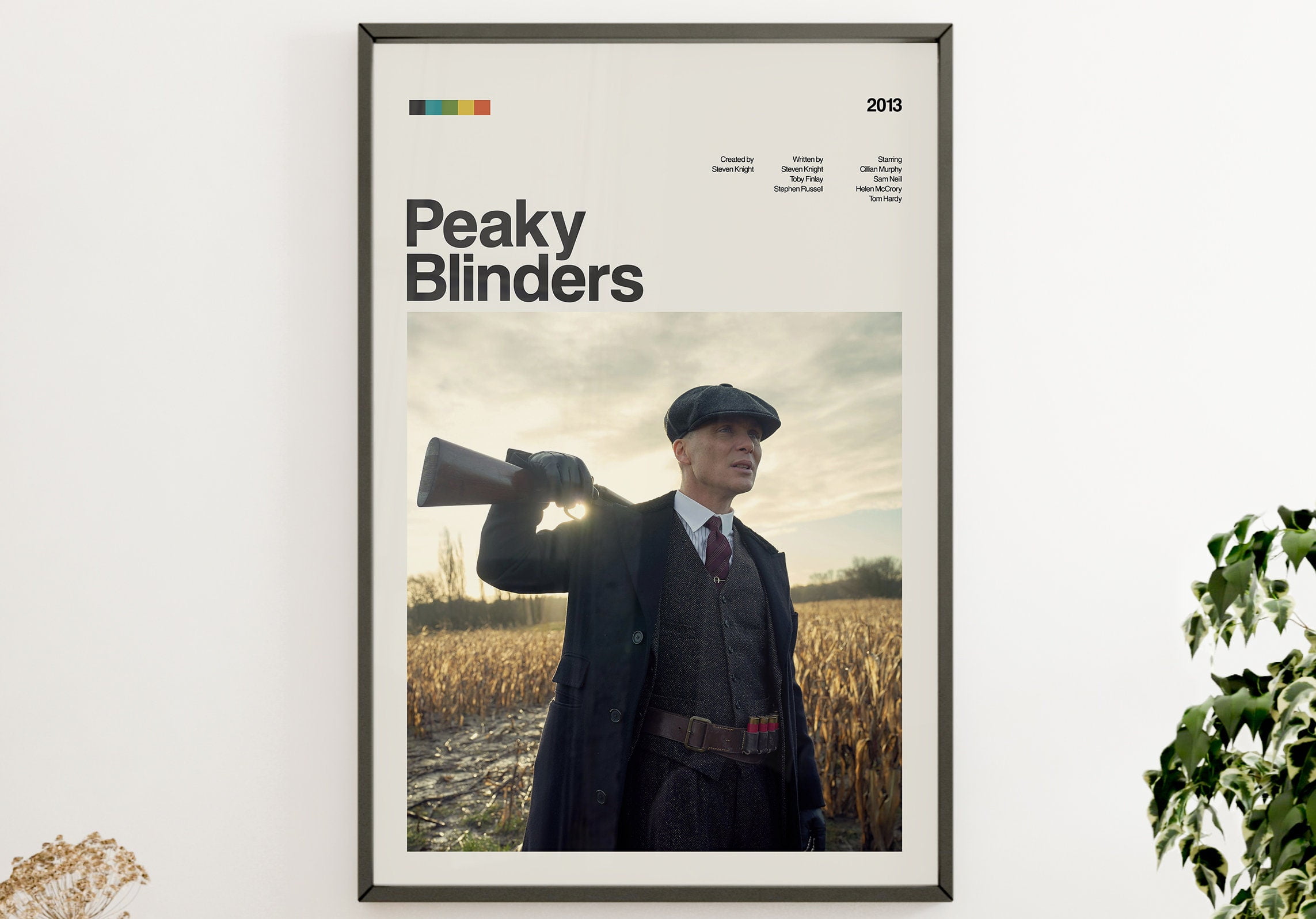 POSTER Peaky Blinders Poster Light Theme, Modern Tv Series Poster Print, Peaky Blinders Poster ...