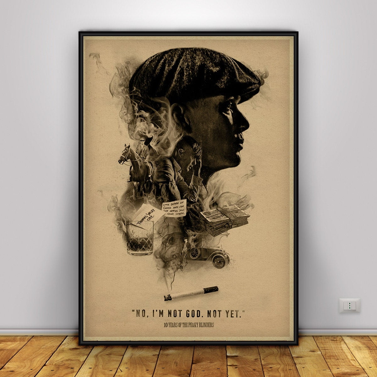 POSTER Peaky Blinders Poster, Wall Art, Wall Prints, Home Decor, Kraft Paper Print, Gift Poster ...