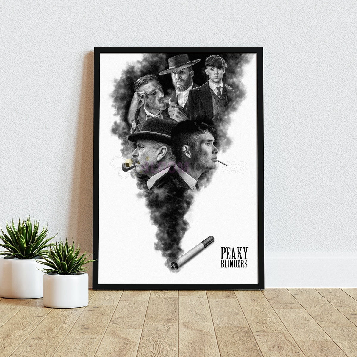POSTER Peaky Blinders, Thomas Shelby Print, Art Print, Peaky Blinders Smoke Poster, Peaky ...