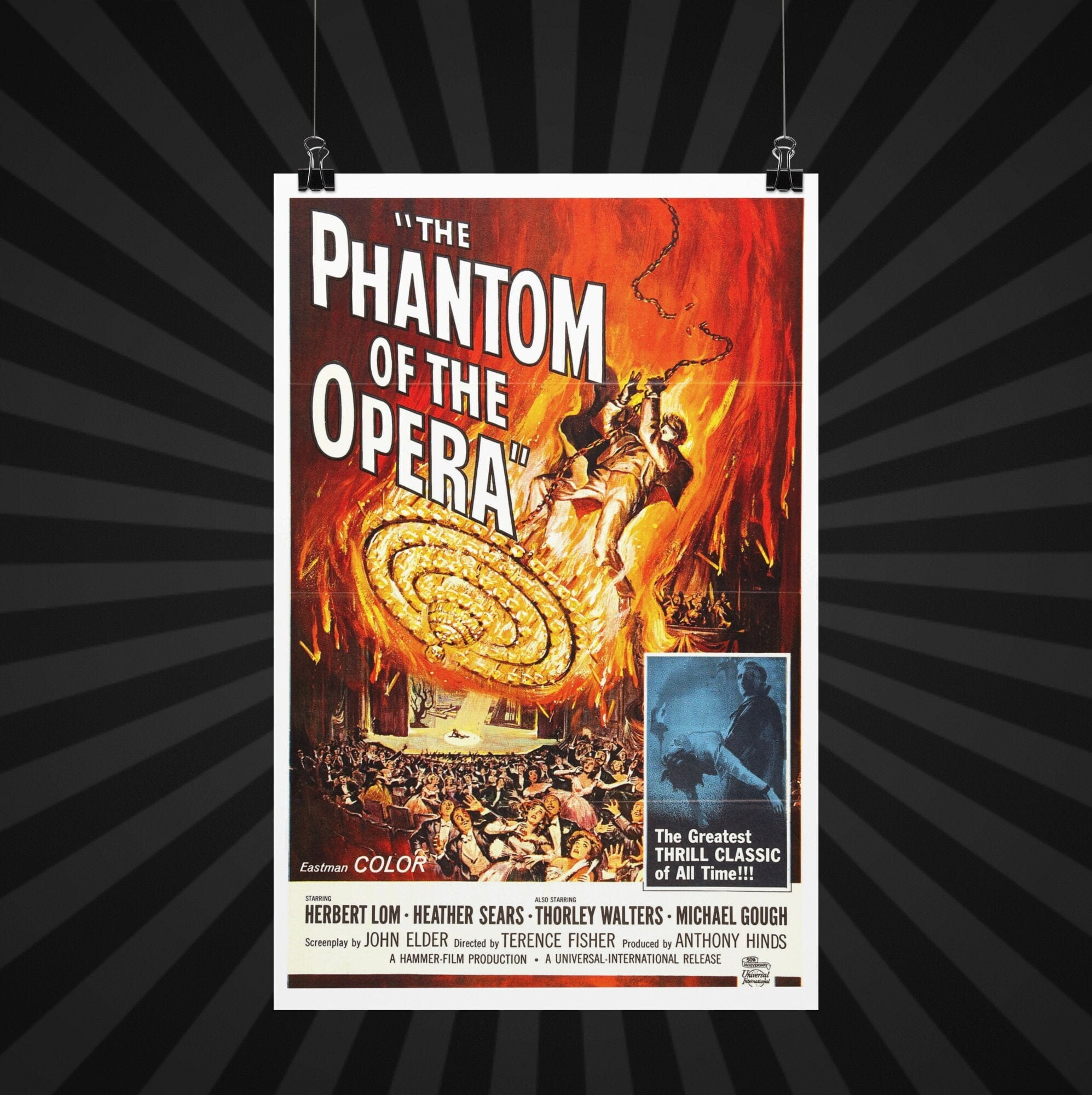 POSTER Phantom of the Opera -- Deluxe Poster Art Print || Classic ...
