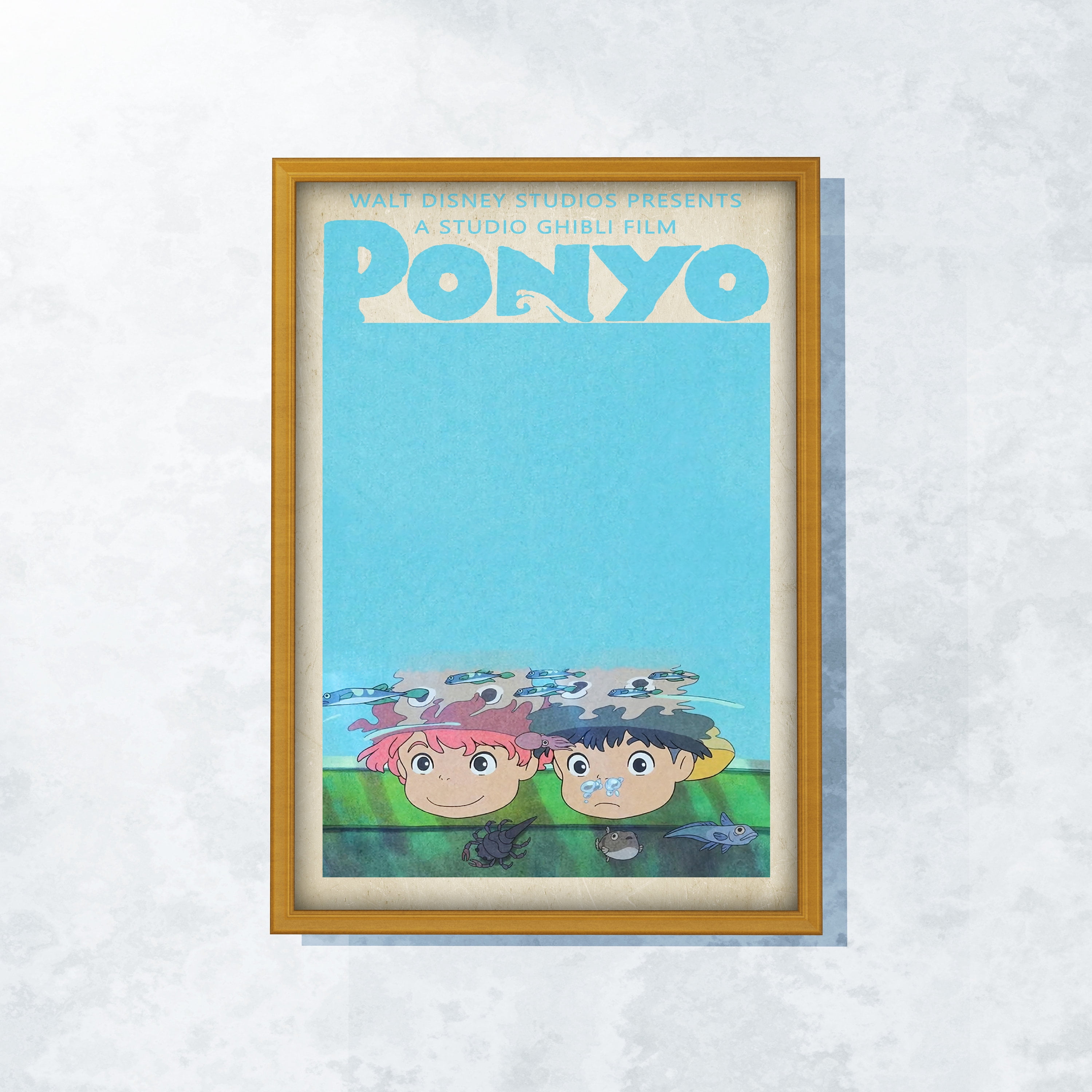 POSTER Ponyo Poster Studio Ghibli Print Studio Ghibli Poster Ponyo poster-ponyo-poster-studio-ghibli-print-studio-ghibli-poster-ponyo