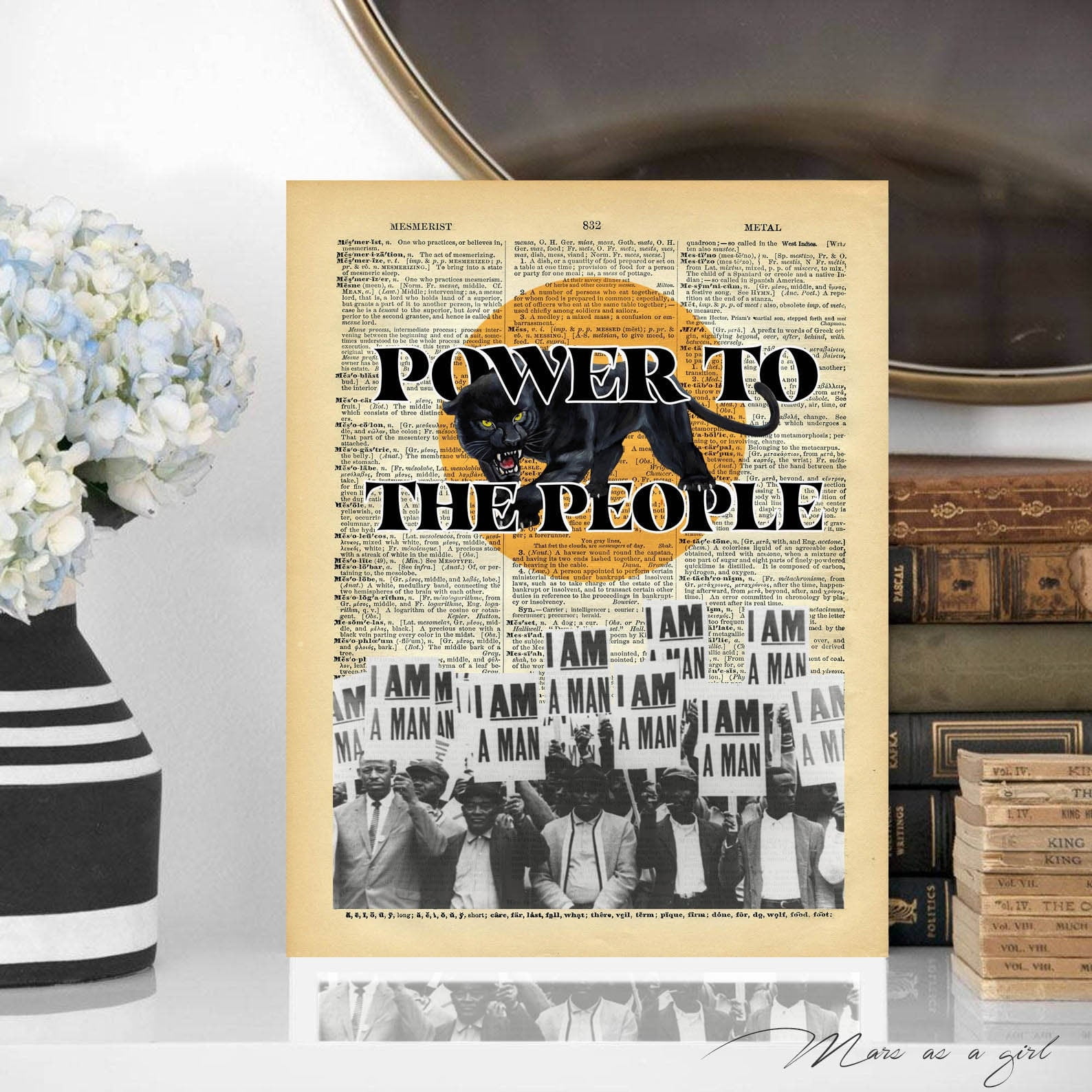 POSTER Power to the People, Black Panther, Equal Rights, Civil Rights Act 1964, Black Lives ...