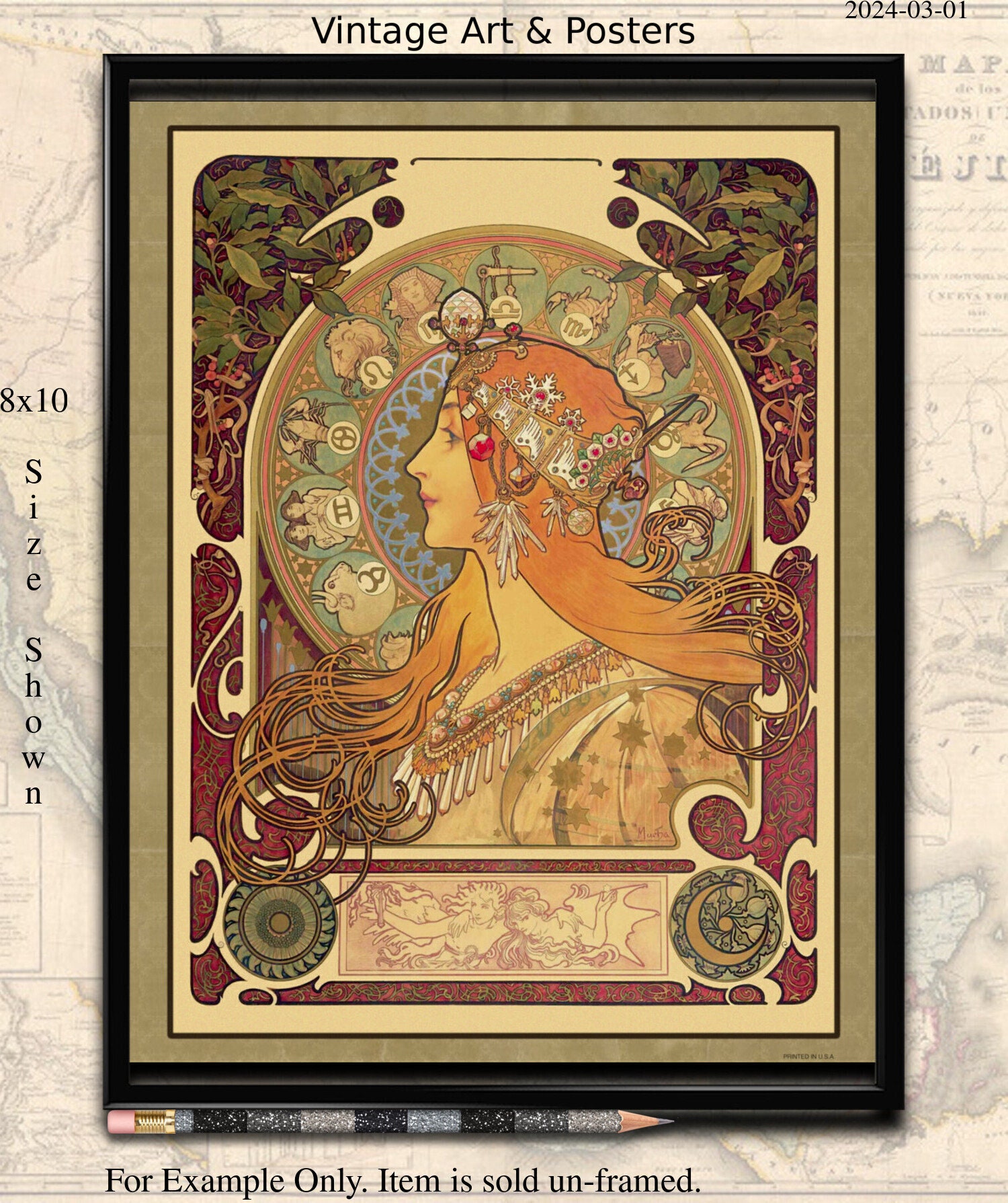 POSTER Printable Art Nouveau quot The - POSTER Printable Art Nouveau The Zodiac Alphonse Mucha Digitial For Printing At Home UNFRAMED 0da16947 Dbea 4da1 A11a 74c55a7ede0d.6f0e96b5c8509de3ea03072f08f96983 