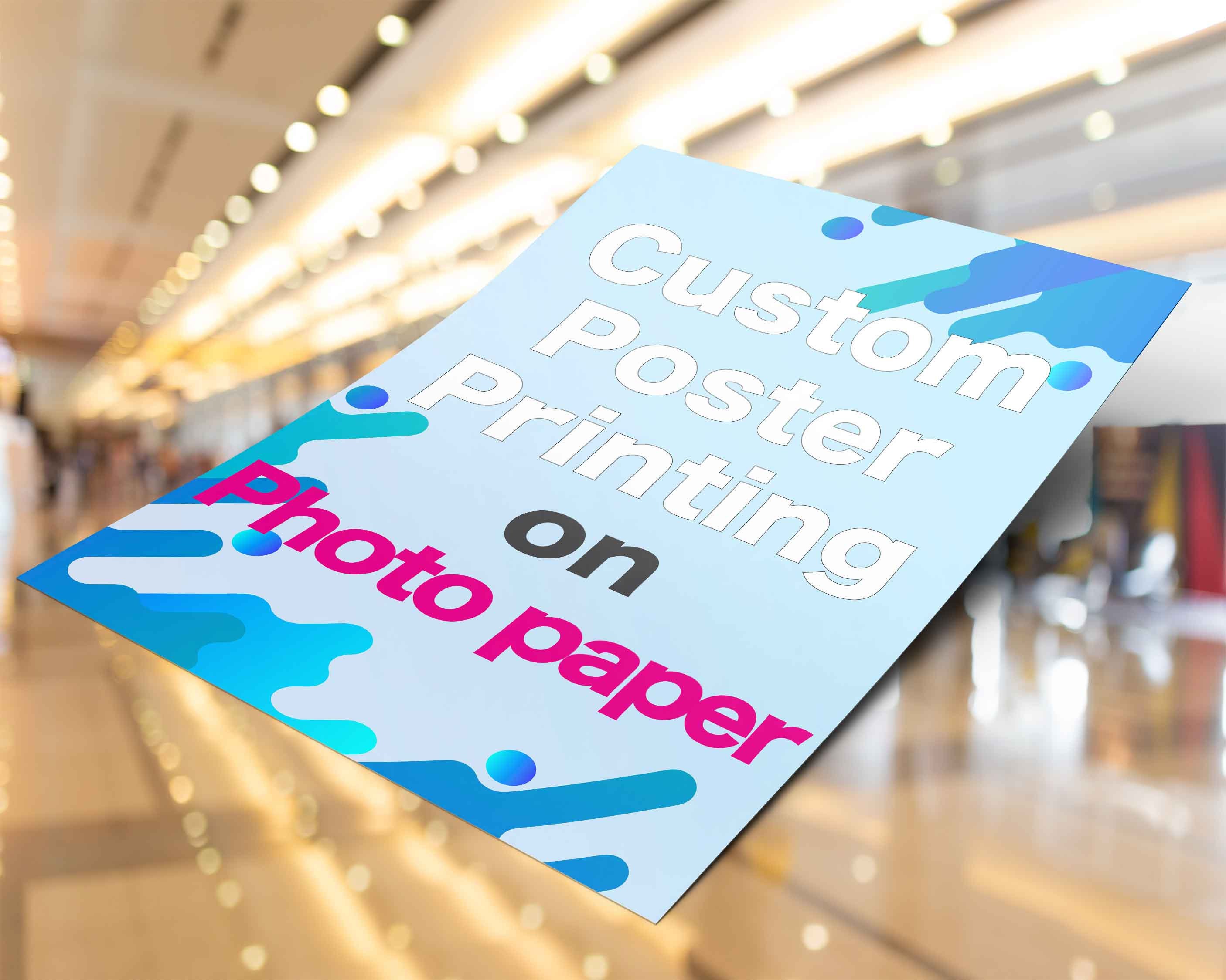 POSTER Printing Service for Artist or Photographers, High Quality