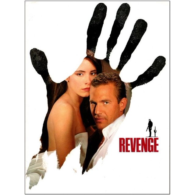 POSTER REVENGE 1990 Original Studio Issued Press Kit Handsome