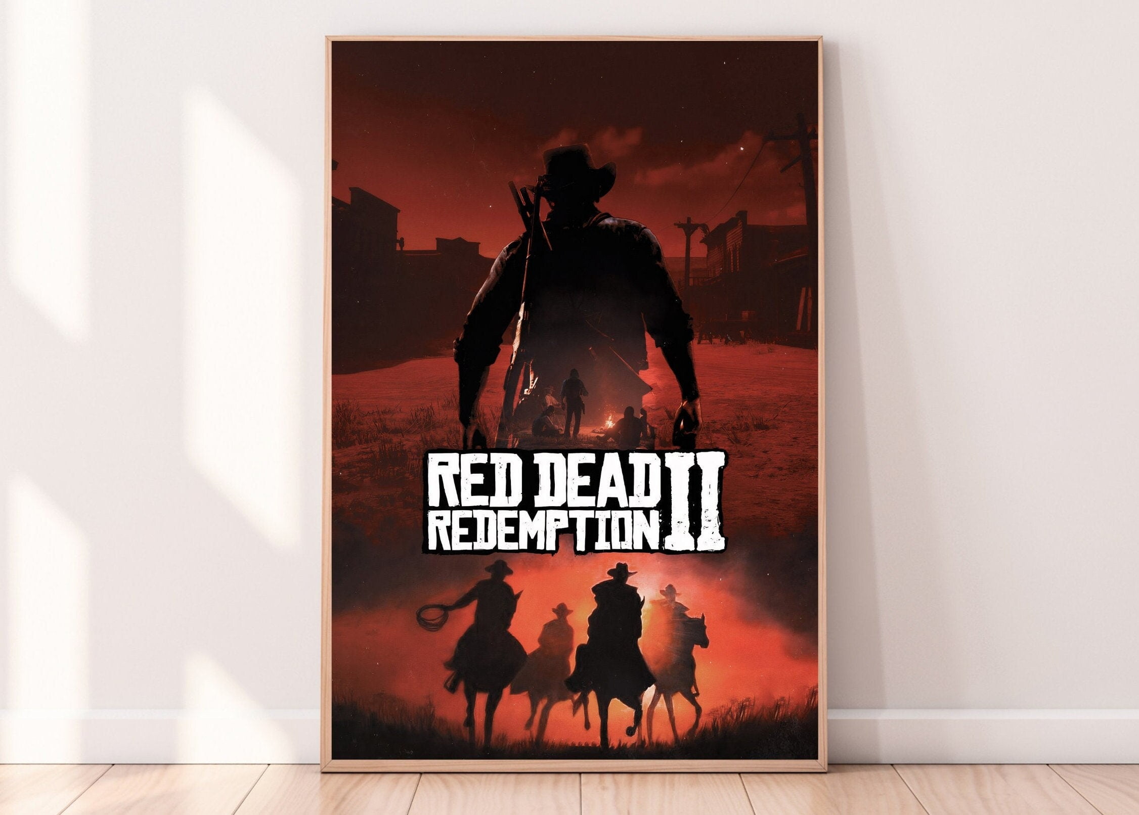 POSTER Red Dead Redemption Poster Red Dead Redemption 2 Poster Arthur Poster Red